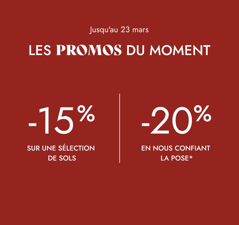 PPL Sans CTA PROMO -15% (-20% si pose) 04/03 - 23/03